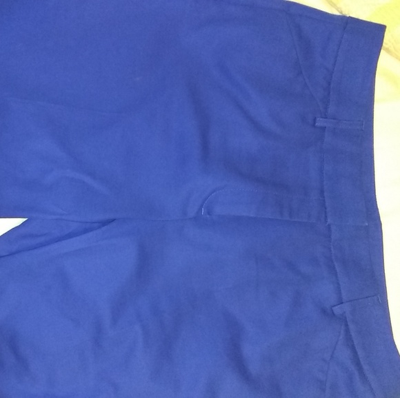 Chico's royal blue crop pant 1.5 - Picture 6 of 7